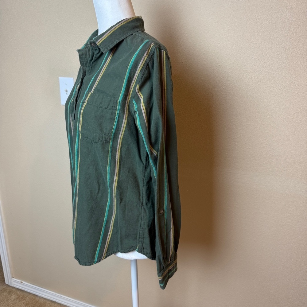 Prana Alfie Flannel Shirt Size Small - Picture 7 of 11